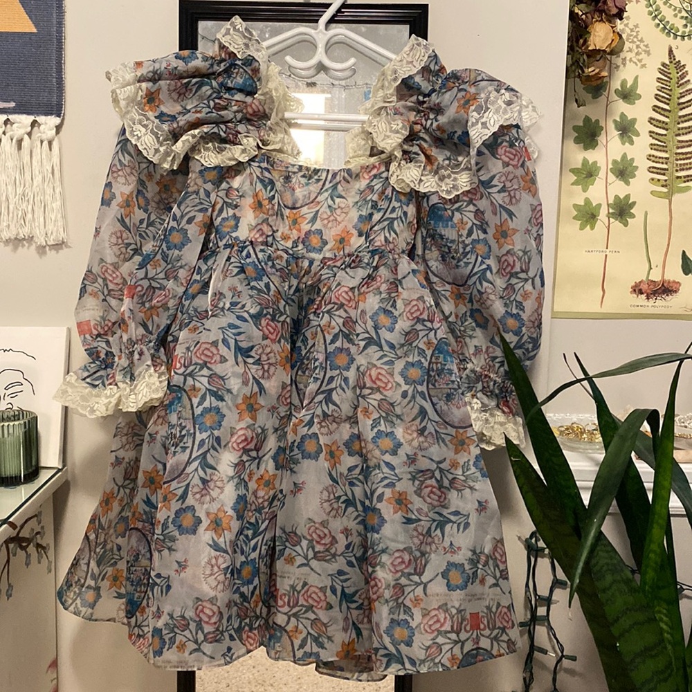 Sugarfrill Lamour print Selkie Dress